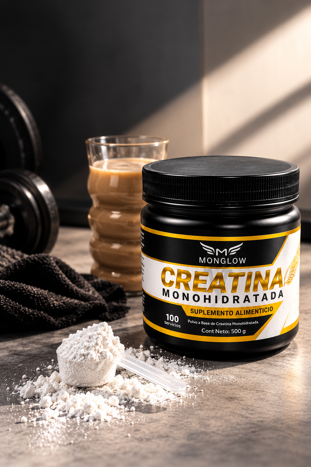 Creatina Monohidratada Monglow 500 g